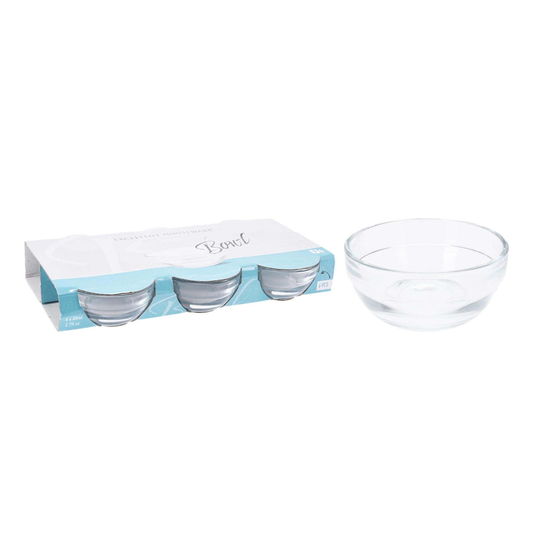 CONJ. 6 TAÇAS 80ML