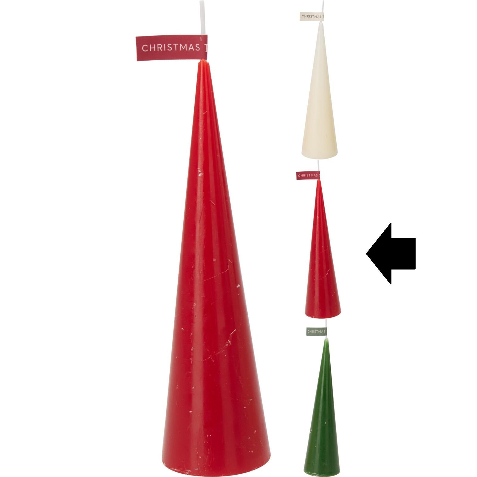 VELA VERMELHA 5X20Cm