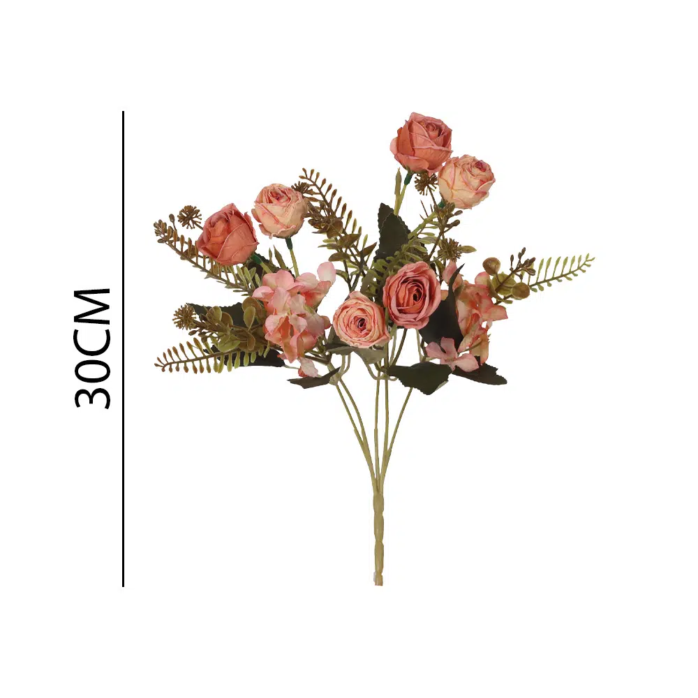 RAMO FLOR SALMÃO 30Cm