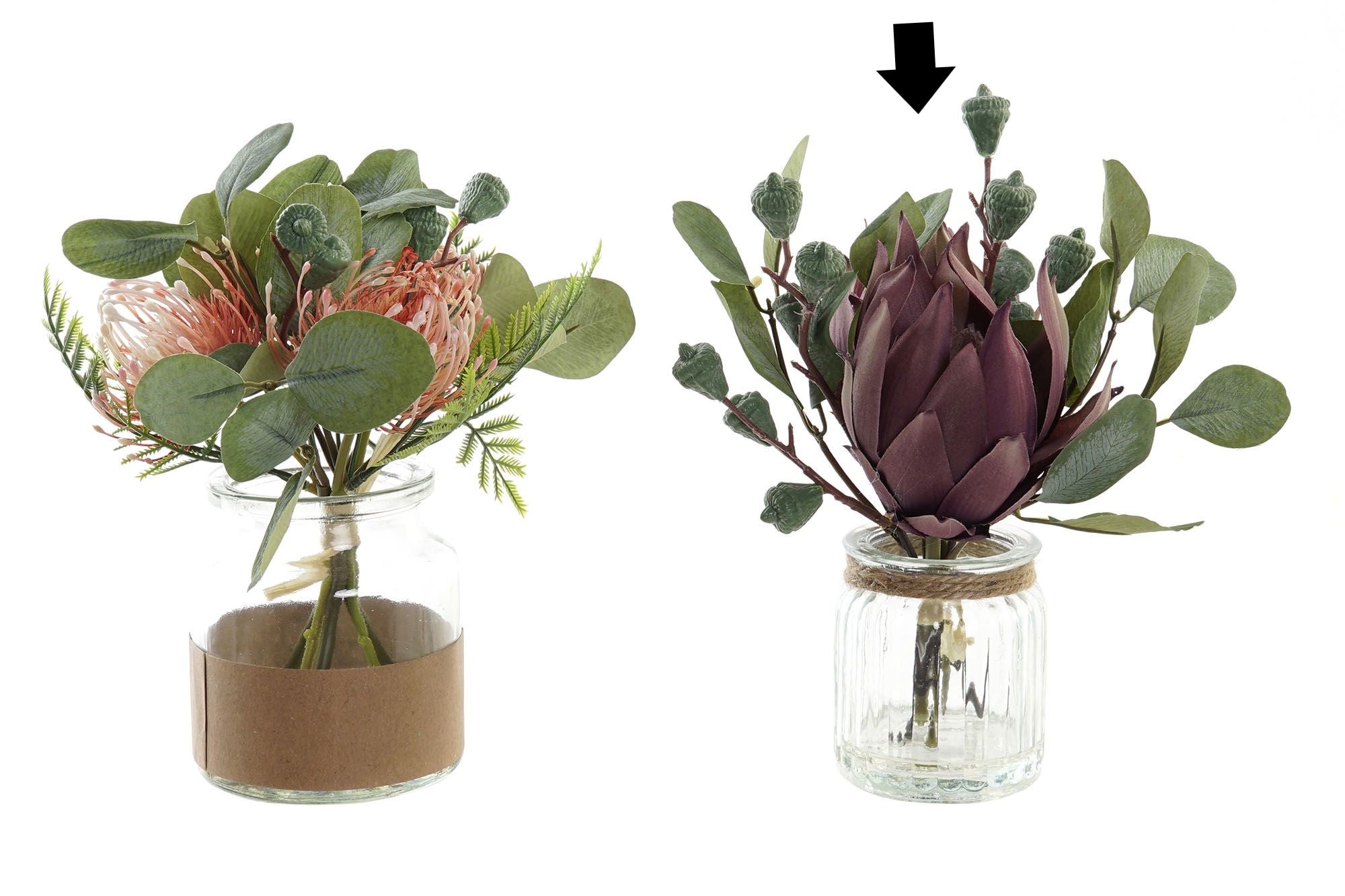 PLANTA CON BOTELLA 20X20X25CM