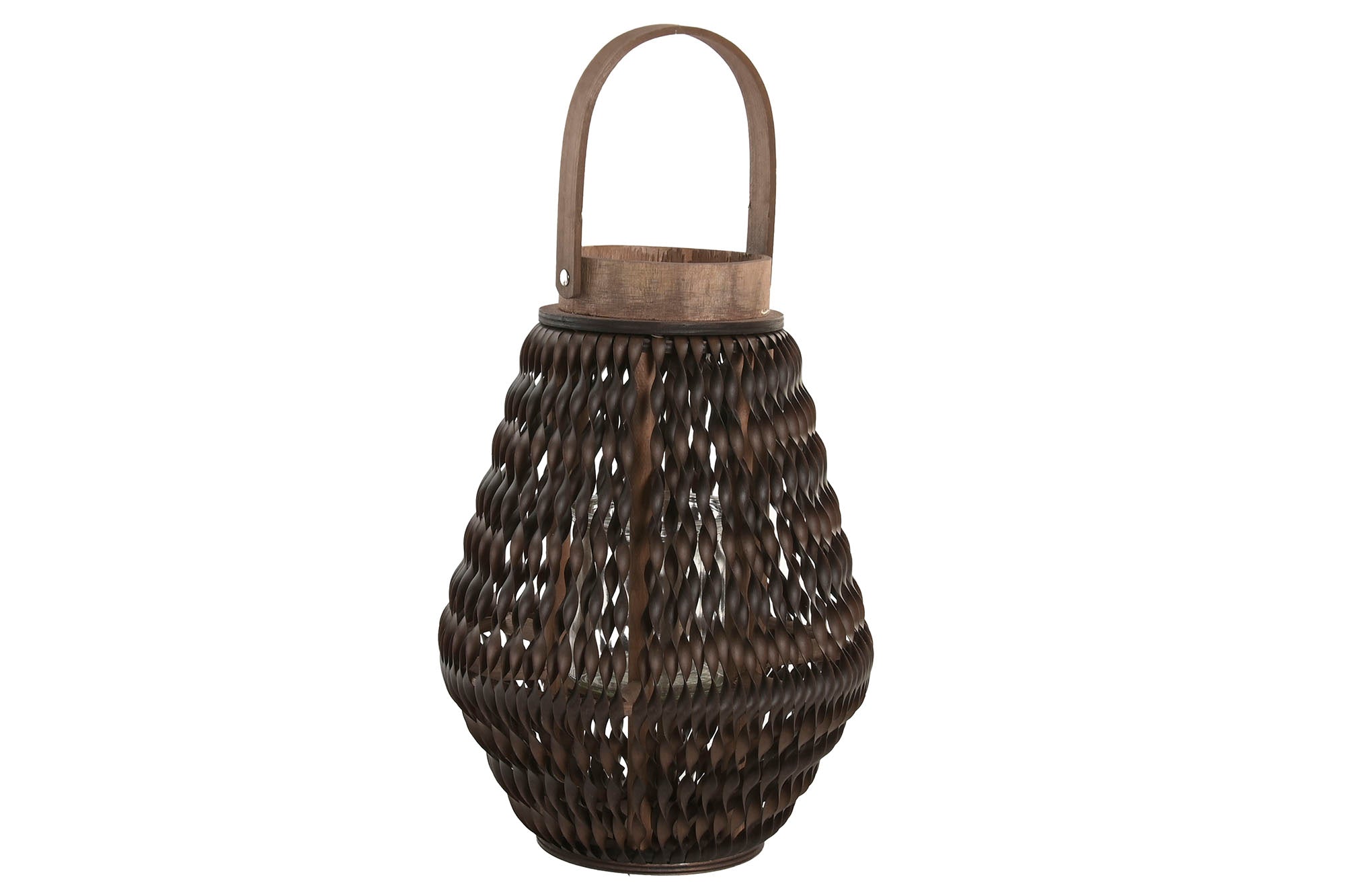 LANTERNA CASTANHA 11,5X25X33Cm