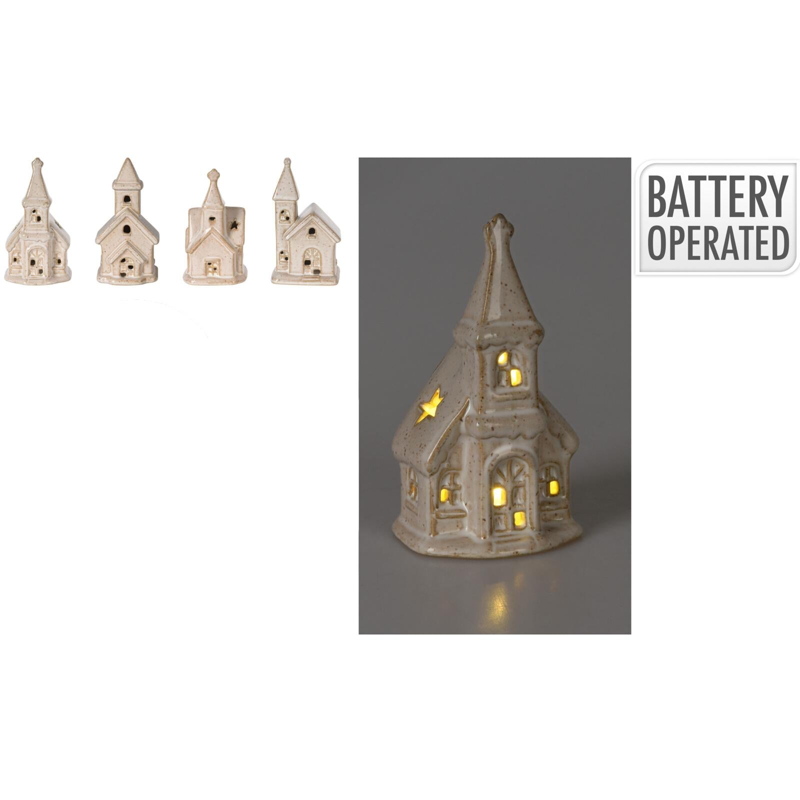 IGREJA C/ LED 11Cm