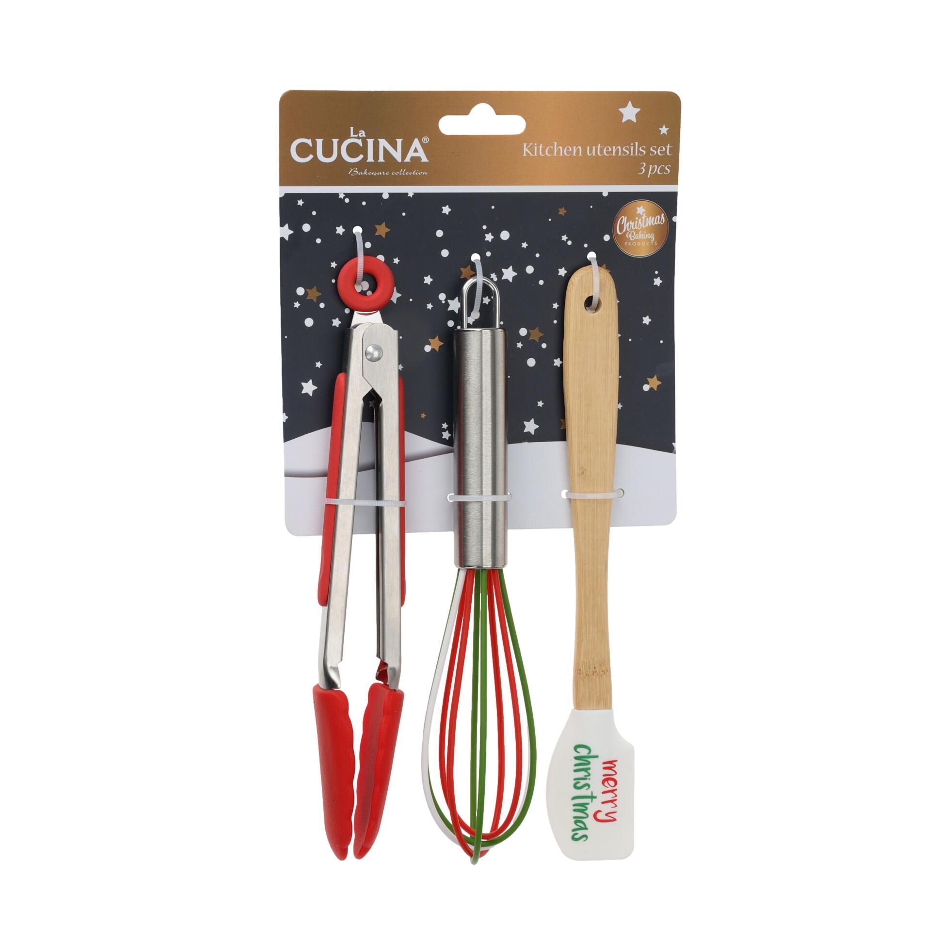 CONJ. 3 UTENSÍLIOS DE COZINHA NATAL
