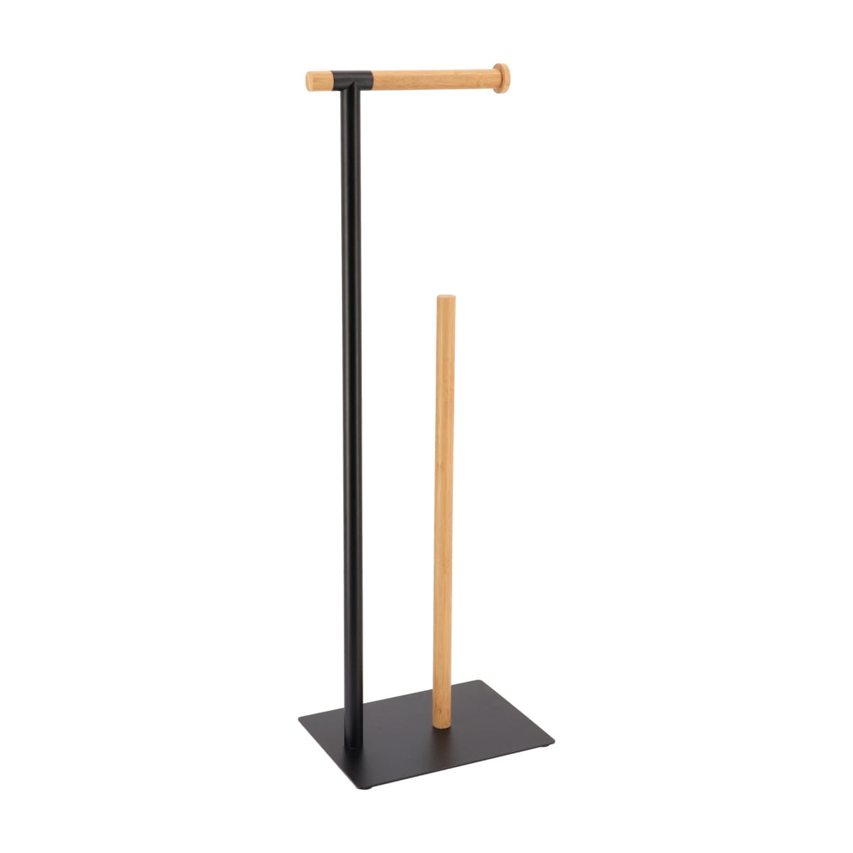 PORTA-ROLOS BAMBU/PRETO 22X16X69,5CM