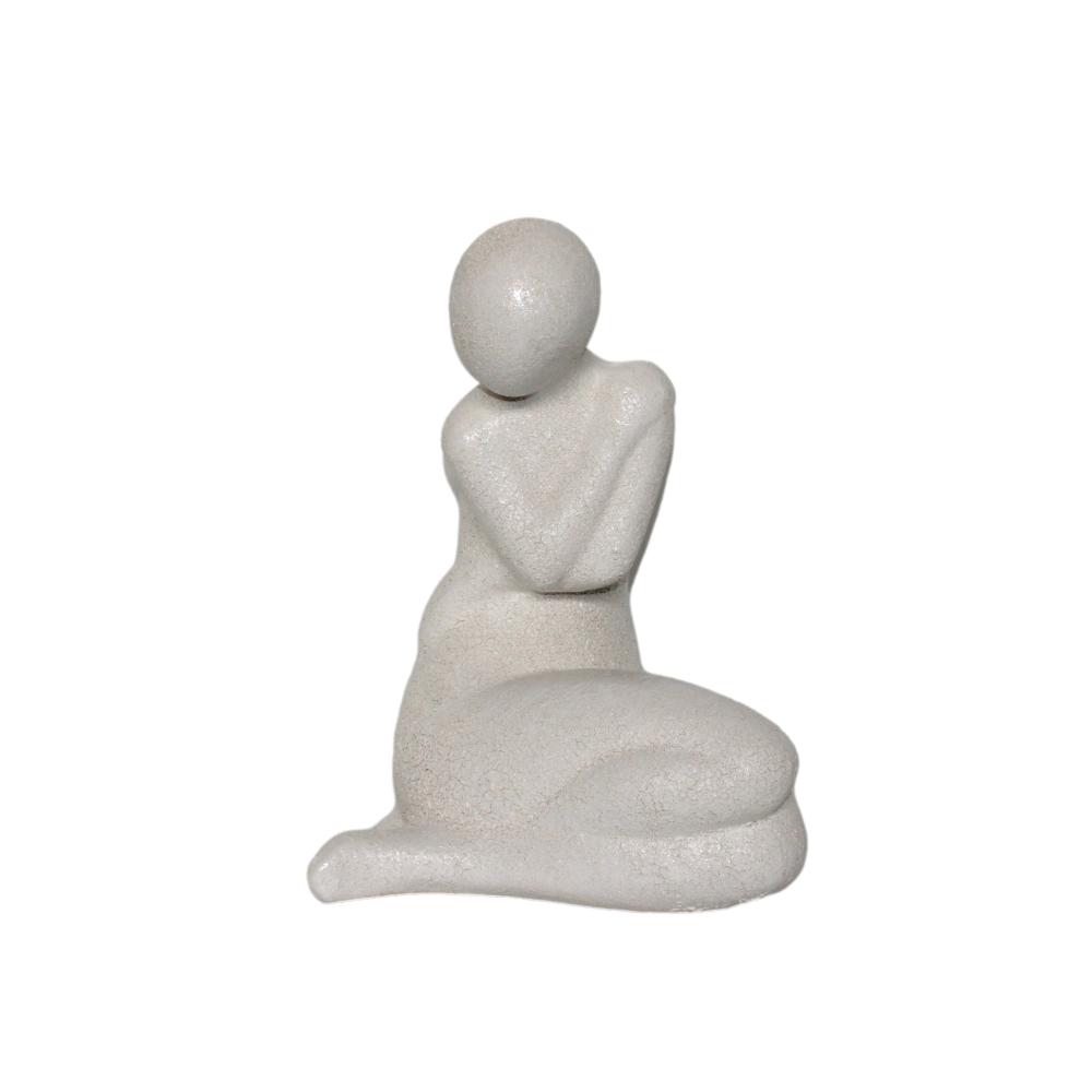 ESTATUETA PÉROLA 19,5X17,5X26,5CM