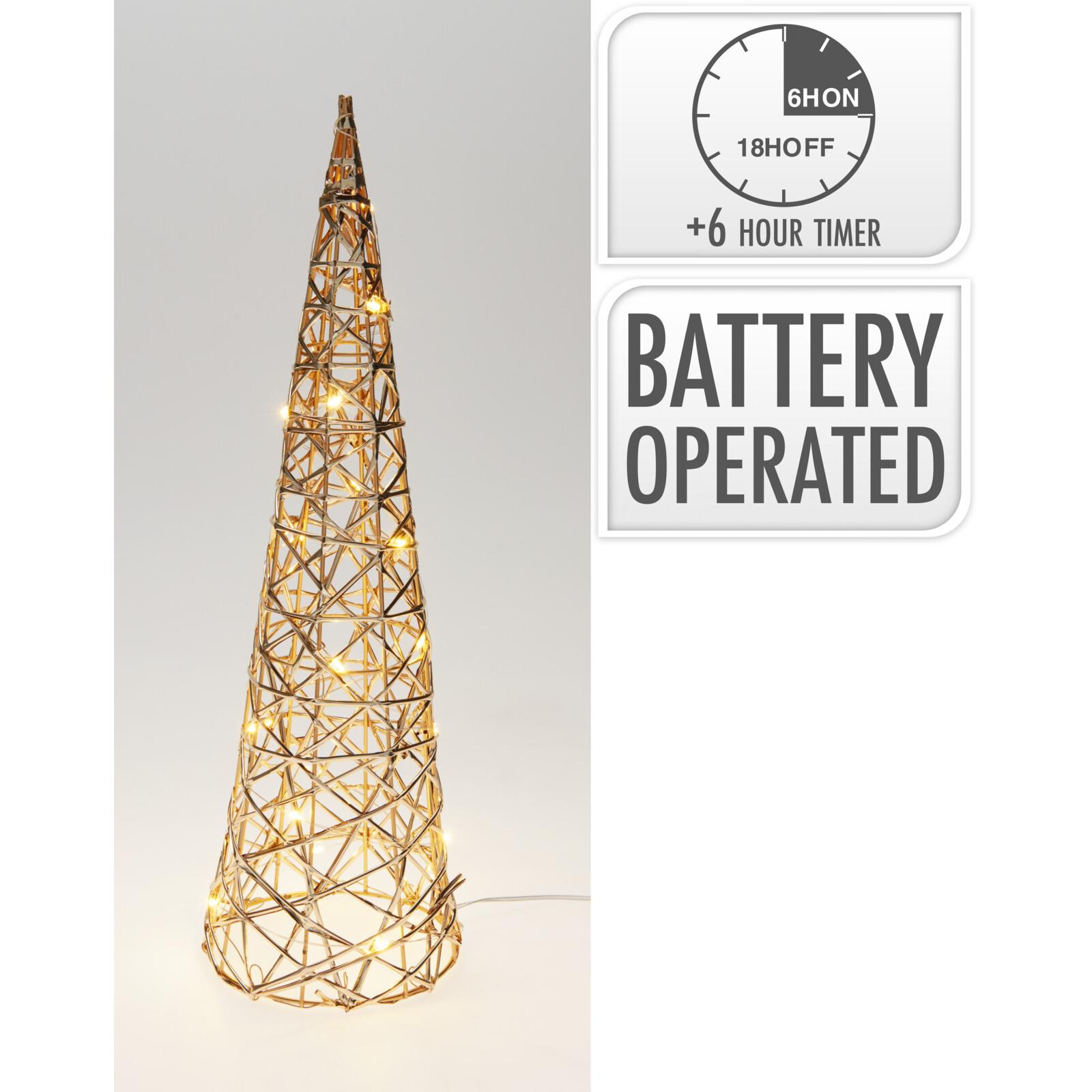 ÁRVORE NATAL C/ LED 40Cm