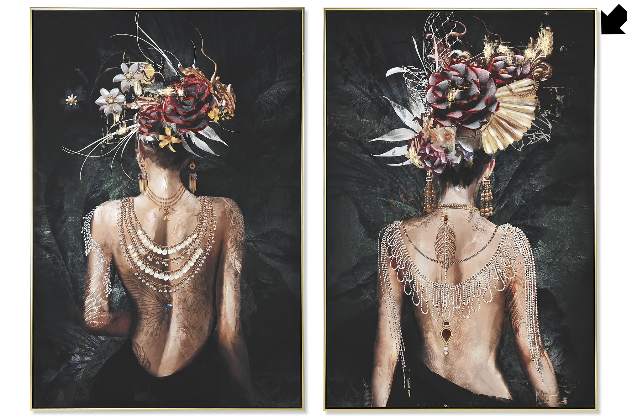 CUADRO MUJER 80X120CM