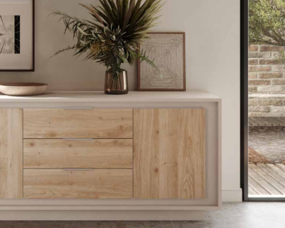 APARADOR NEW SKY CASHMERE/CADIZ 180X50X80CM