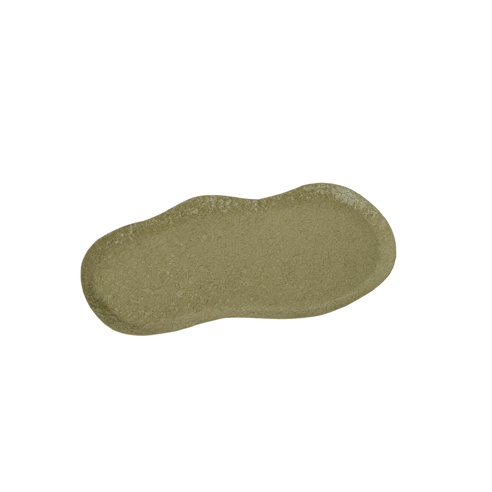 BANDEJA VERDE 31X14CM